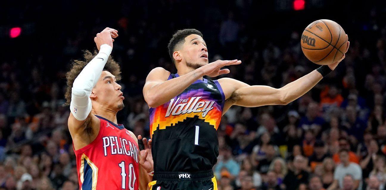 奇才强势鹈鹕，布克完成帽子戏法