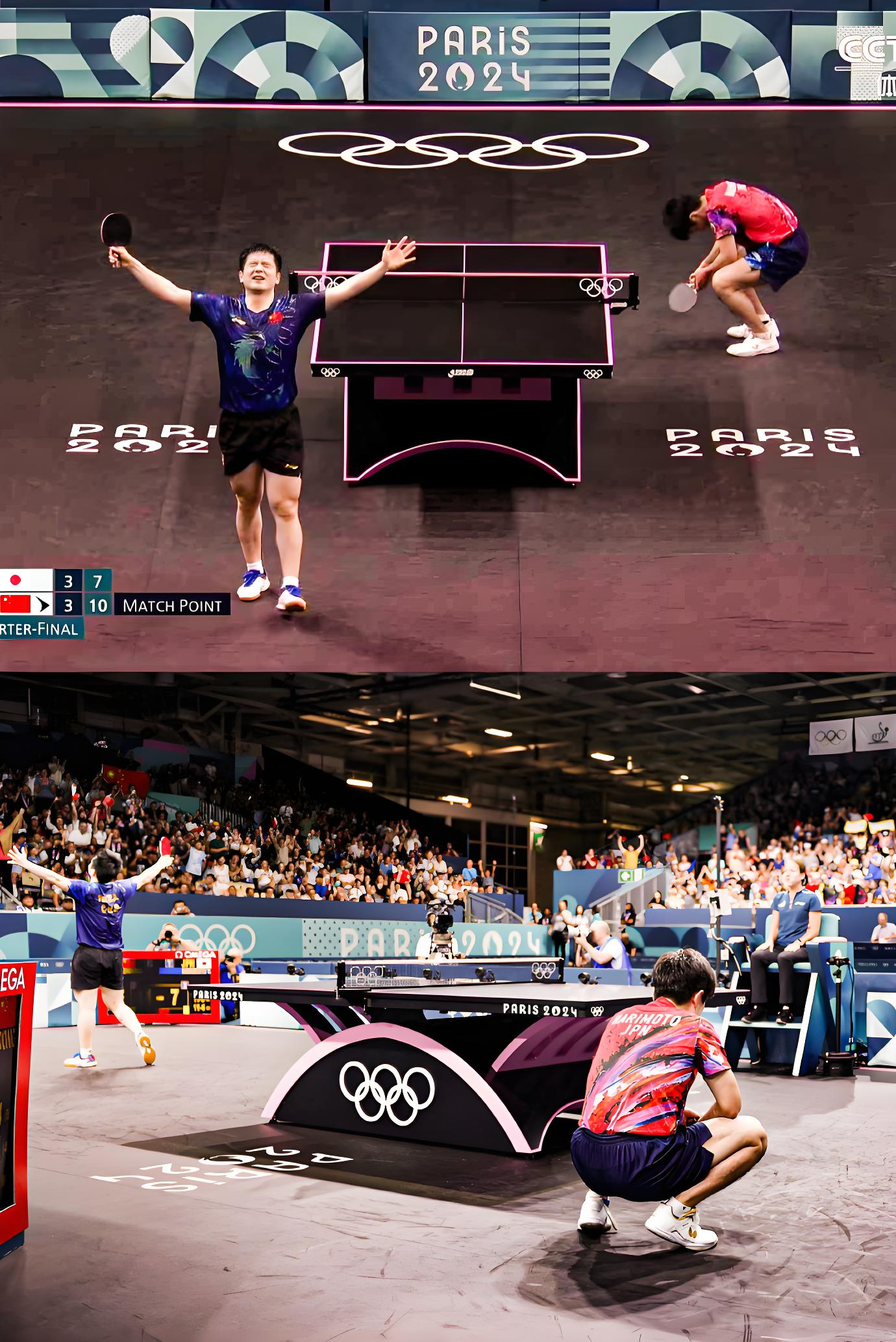 关于法国乒乓球队碾压韩国乒乓球队，许昕关键制胜的信息